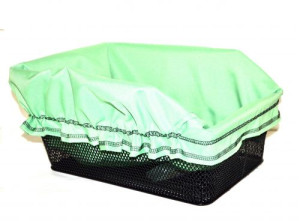 Brandneuer Fahrradkorbeinsatz. Basket liner