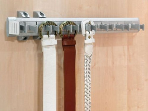 Gürtelhalter für Kleiderschrank Schrank Krawattenbüge Ausziehbarer Gürtelhalter