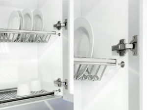 Abtropfgestell für Küchenschrank 60cm Edelstahl Abtropfgitter Abtropfständer