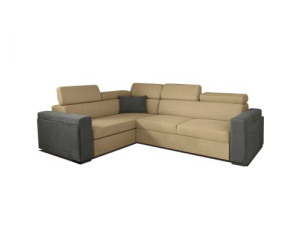 Ecksofa Schlaffunktion Bettfunktion Couch Sofa L  Textil Garnitur Eckcouch  C3