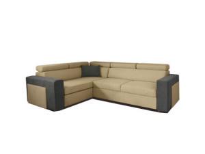 Ecksofa Schlaffunktion Bettfunktion Couch Sofa L  Textil Garnitur Eckcouch  C5