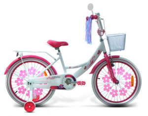 Kinderfahrrad auf dem Rad 16 Zoll Seitenräder