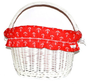 Brandneuer Fahrradkorbeinsatz. Basket liner