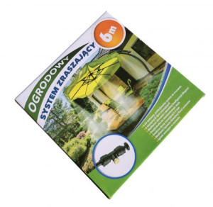 Tropfbewässerungssystem Tropfwasser-Sprinkleranlage PREMIUM 6m-Garten-Sprinkleranlage