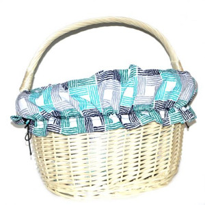 Brandneuer Fahrradkorbeinsatz. Basket liner