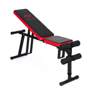 Hantelbank Trainingsbank Bauchtrainer Bauchtraining Beintrainer verstellbar 020