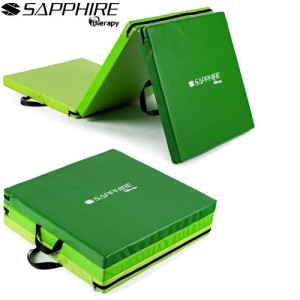 Fitnessmatte Yogamatte Gymnastikmatte Bodenmatte Yoga Matte Turnmatte Klappbar GRÜN