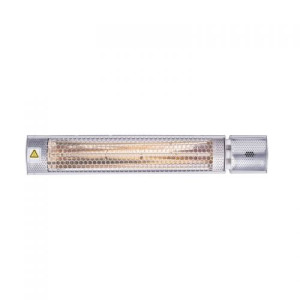 Pluton in Silber -Strahlungsheizkörper -Heizpaneel IR 2000W + Fernbedienung