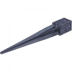 Bodeneinschlaghülse Pfostenhalter Einschlaghülse für Holzpfosten  91x91x750mm