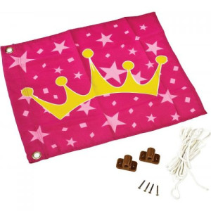 Flagge zum Spielplatz Prinzessin mit Aufzug