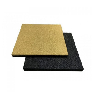 Gummidämpfungsfläche 2cm Gelb