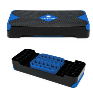 Aerobic Steppbrett 2-Stufen Stepper Step-Bench Home-Stepper Steppbank Gymnastik