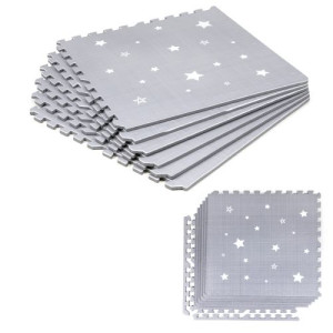 Puzzlematte Spielmatte Spielteppich Bodenmatte EVA Kinderteppich SK-34 STARS