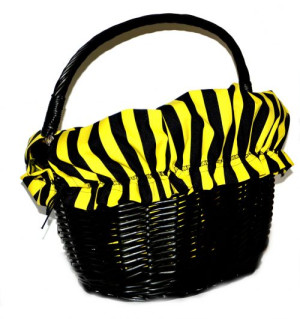 Brandneuer Fahrradkorbeinsatz. Basket liner