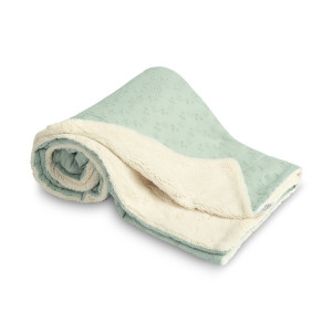 Sensillo , Broderiteppe, 80x100cm - Mint