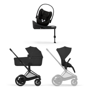 Cybex , E-Priam, Duo 2026 Inkl. Cloud G3 & Base - Sepia Black/matt Black