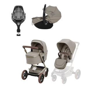 Maxi-Cosi , Fame Duo Inkl. Pebble Slide Pro & Base - Sapphire Sand