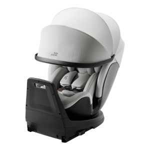 Britax , Bilstol, Swivel Grow Max Air, Lux - Linen Grey