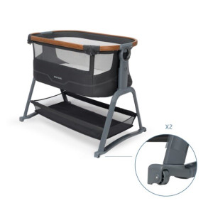 Maxi-Cosi , Iora Plus, Bedside Crib - Elegance Graphite