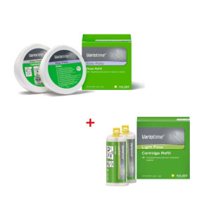 Variotime Easy Putty 2x300ml x2op+ Variotime Light Flow 2x50ml*
