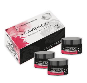 Cavipack 3x10g Cerkamed tymczas.wypełnianie ubytków