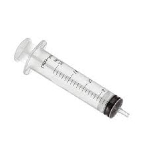 Strzykawki 5ml Luer Lock 100szt z czarnym tłokiem (3częściowa) Medical