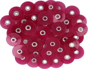 Krążki polerskie 50szt 12.7mm Coarse TOR