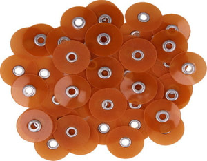 Krążki polerskie 50szt 12.7mm Medium TOR