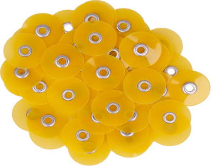 Krążki polerskie 50szt 12.7mm Fine TOR