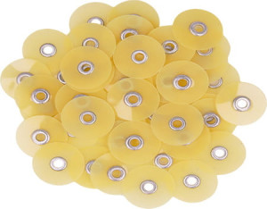 Krążki polerskie 50szt 12.7mm Superfine TOR