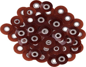 Krążki polerskie 50szt 9.5mm Coarse TOR