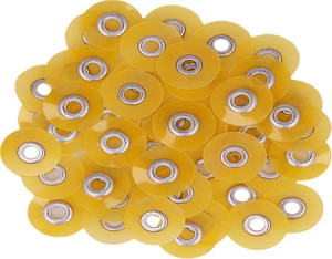 Krążki polerskie 50szt 9.5mm Fine TOR
