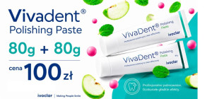 Vivadent Polishing Paste 80g + 80g Gratis
