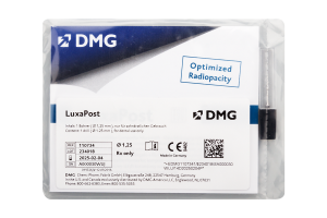 LuxaPost Refil wiertło 1 szt. DMG (czarny - 1,25 mm)