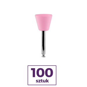 Gumki Kenda C.G.I. do kompozytów 100 szt. (różowe, duży kielich)