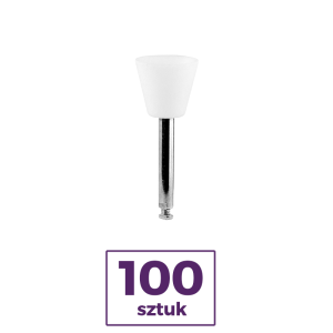 Gumki Kenda C.G.I. do kompozytów 100 szt. (białe, duży kielich - REF 910.C.100)
