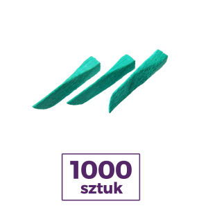 Kliny drewniane 1000 szt. KerrHawe (zielony)