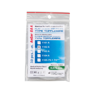 Matryce transparentne 50 szt. 0,075 mm AnGer (M)