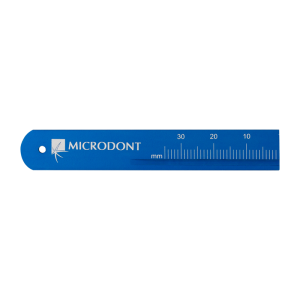 Linijka endodontyczna metalowa 1 szt. Microdont (granatowy)