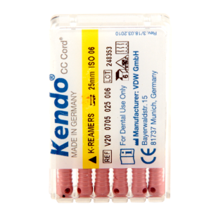 Poszerzacze K-Reamers Kendo 6 szt. VDW (25 mm, 06)