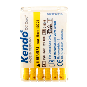 Poszerzacze K-Reamers Kendo 6 szt. VDW (25 mm, 20)