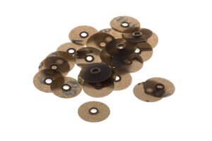 Krążki ścierne S-Flex 25 szt. Konopka (1380 - Ø 13 mm, 80 µ (brązowe duże))