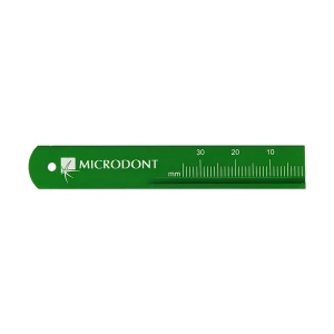 Linijka endodontyczna metalowa 1 szt. Microdont (zielony)