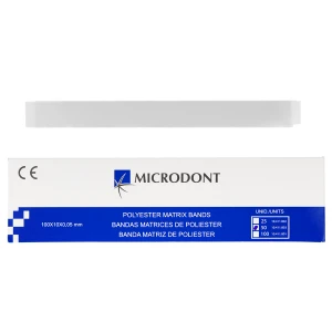 Paski poliestrowe gładkie 50 szt. Microdont (grubość 0,05 mm)