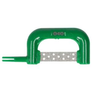 MIR Pasek międzyzębowy ścierny 1 szt. Microdont (dwustronny, 0,40 mm - Coarse)