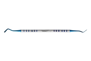 Nakładacz sprężynujący Heidemann tytanowy (2,0 mm, niebieski)