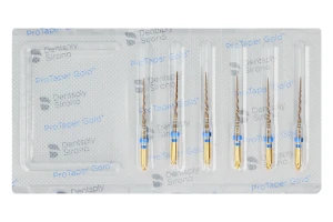 Pilniki ProTaper Gold Files 6 szt. Dentsply Sirona (długość 25 mm, F3)