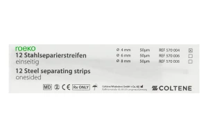 Paski ścierne ROEKO 12 szt. Coltene (jednostronne, 4 mm)