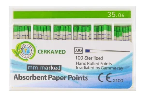 Sączki papierowe 6% 100 szt. Cerkamed (kalibrowane, 35)