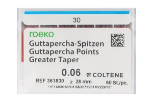 Ćwieki gutaperkowe Roeko 6% Coltene (30)